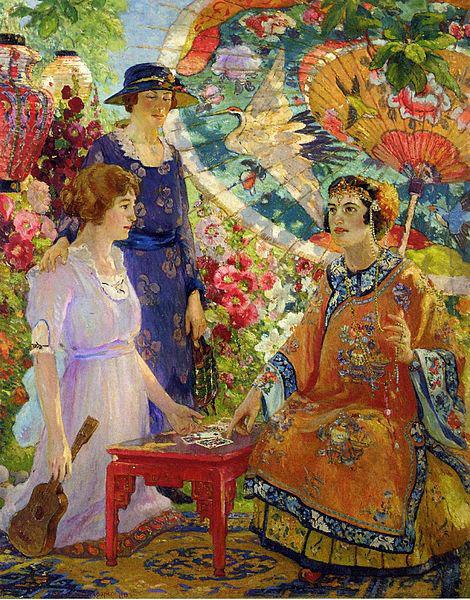 Colin Campbell Cooper Fortune Teller china oil painting image